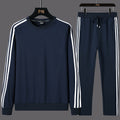 Sweatshirt et sweatpants en deux pièces pour hommes
