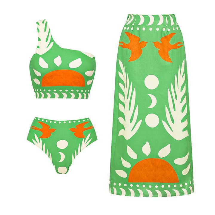 Maillot de bain imprimé pour femmes