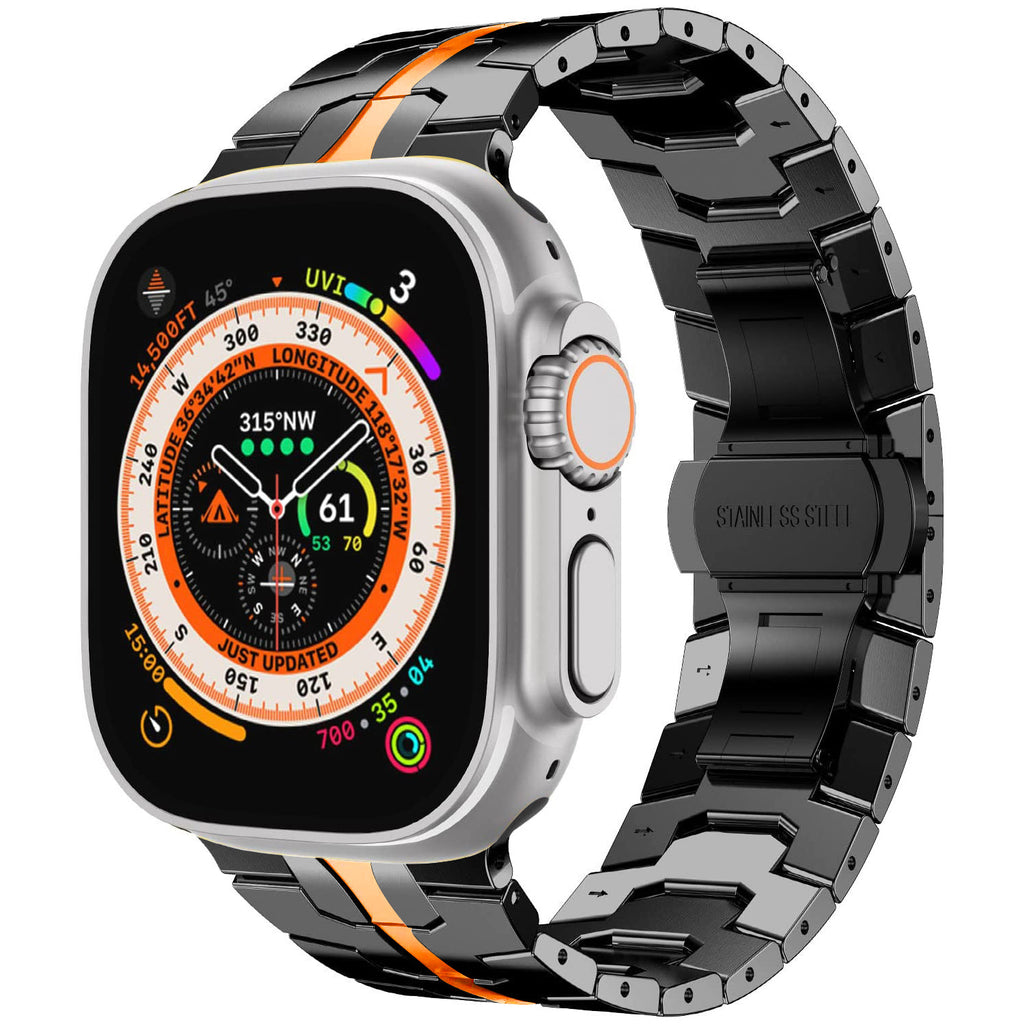 Bracelet en acier inoxydable en acier massif