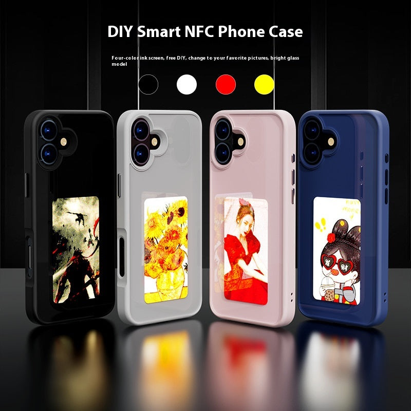 Étui de téléphone à écran E quatre couleurs