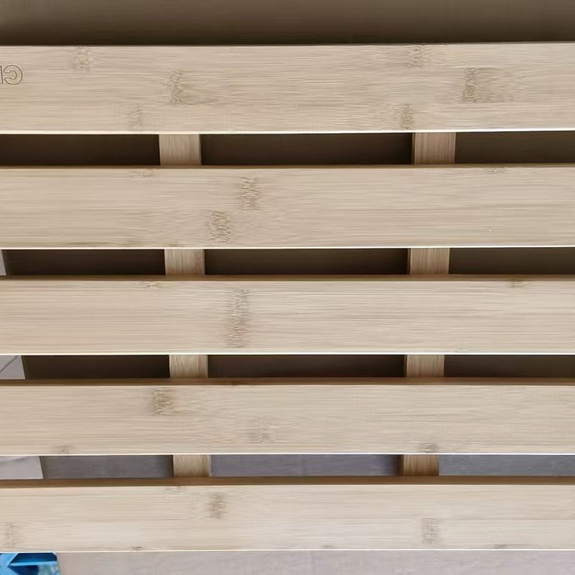 Bamboo salle de bain antidérapant tapis étanche salle de douche tapis