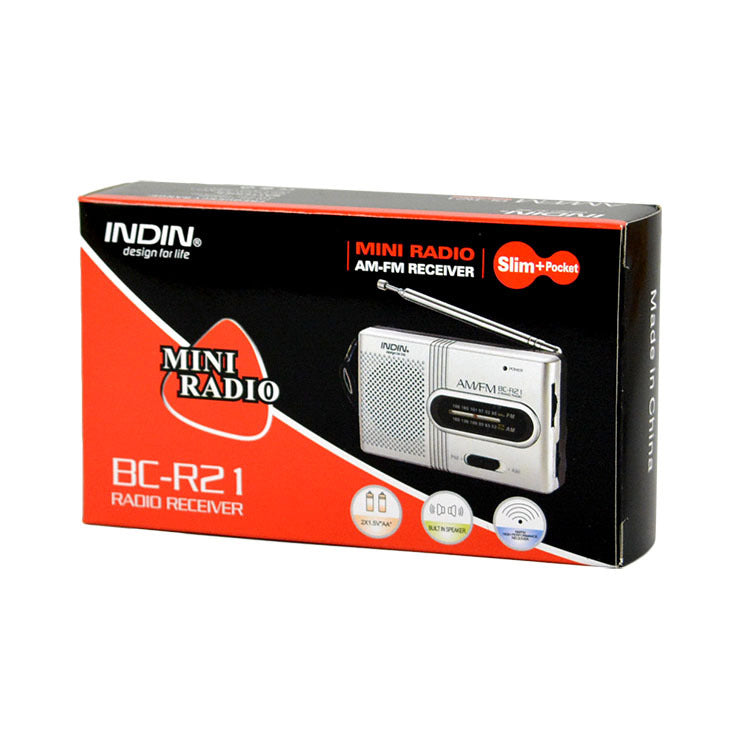 Mini Portable Two-Band Multi-Function Radio for Seniors