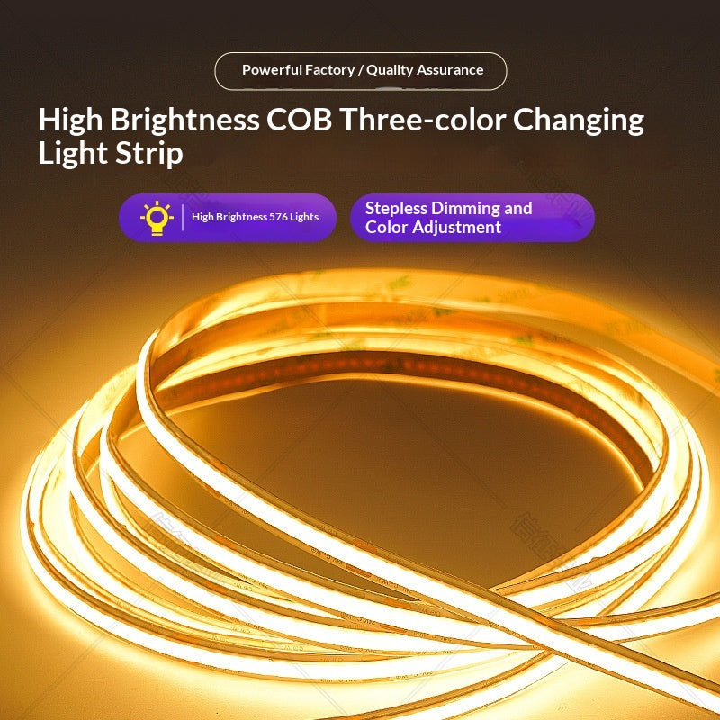 Lumière intelligente de trois couleurs avec inclinaison sans électrode vocale sans lumière principale