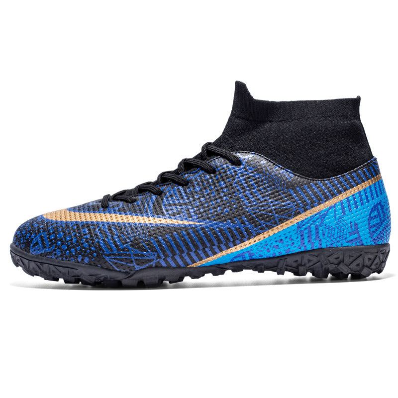 Chaussures de football au sol haut de gamme sport respirant