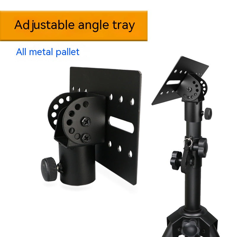 Projecteur Plaque de support Audio Épaisseur Complet en Fer Métal Tray Tripod Accessoires