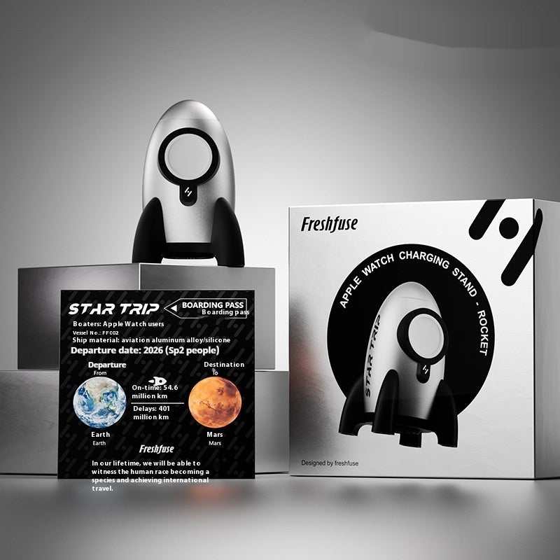 Montre de stockage en alliage d'aluminium de l'aviation de charge en silicone
