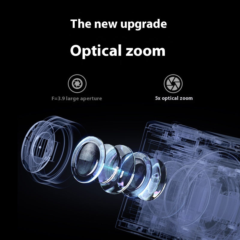 5K HD Shooting Caméra numérique optique Zoom Caméra anti-shake