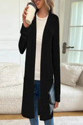 Long Cardigan ouvert pour femmes