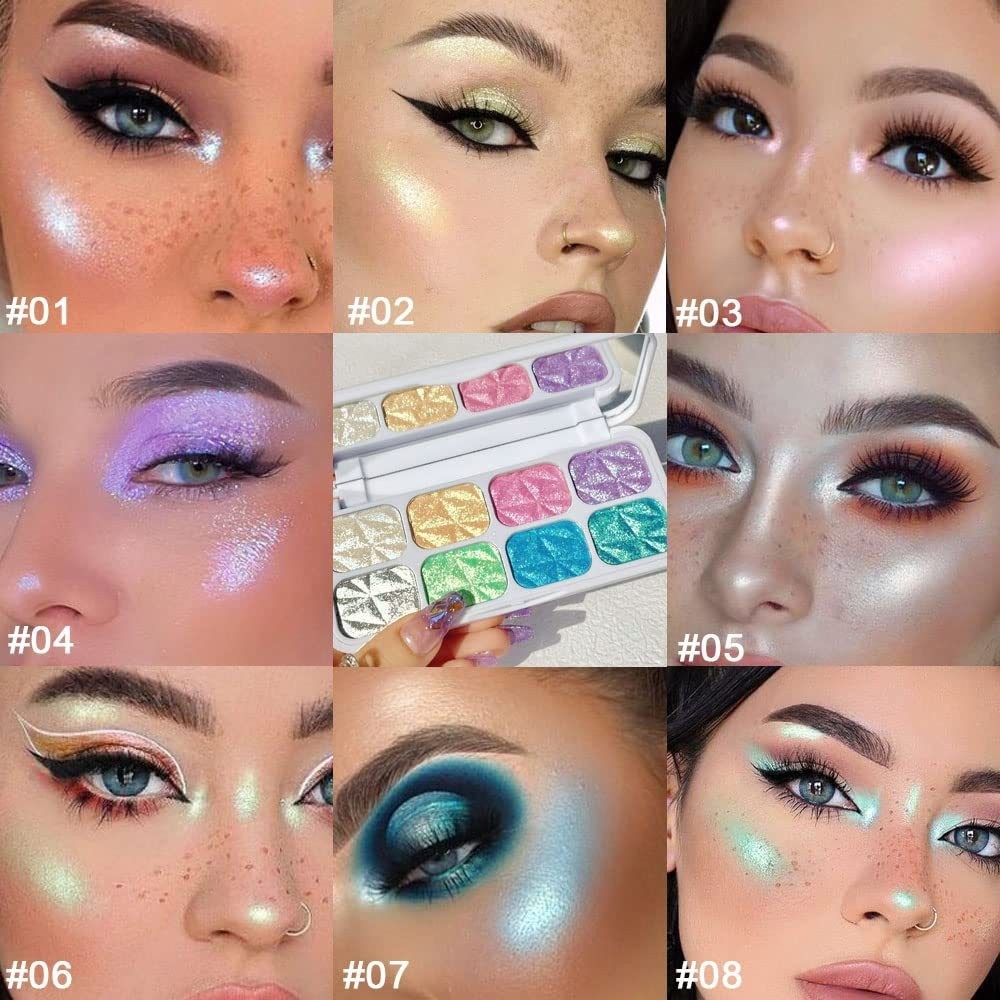 8 couleurs Macaron Cameleon Eye Shadow Plate