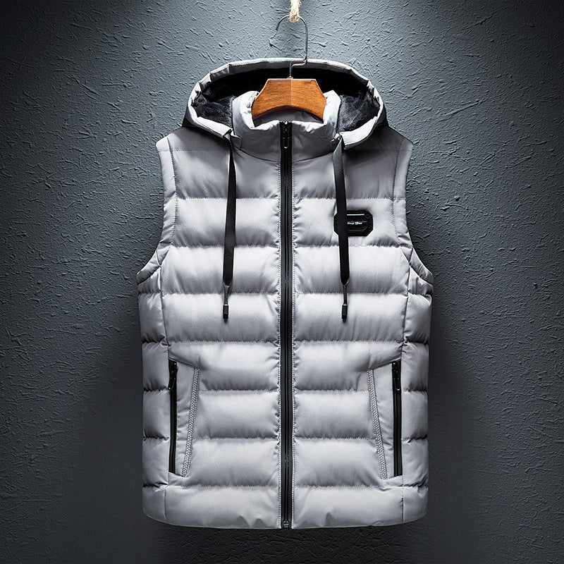 Veste mince rembourrée en coton pour homme