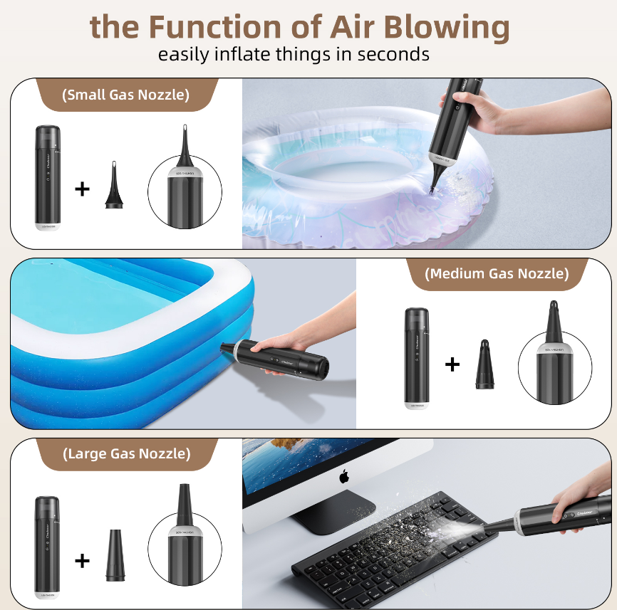 CHUBOOR P16 Filtre HEPA pour aspirateur à aspiration et soufflage