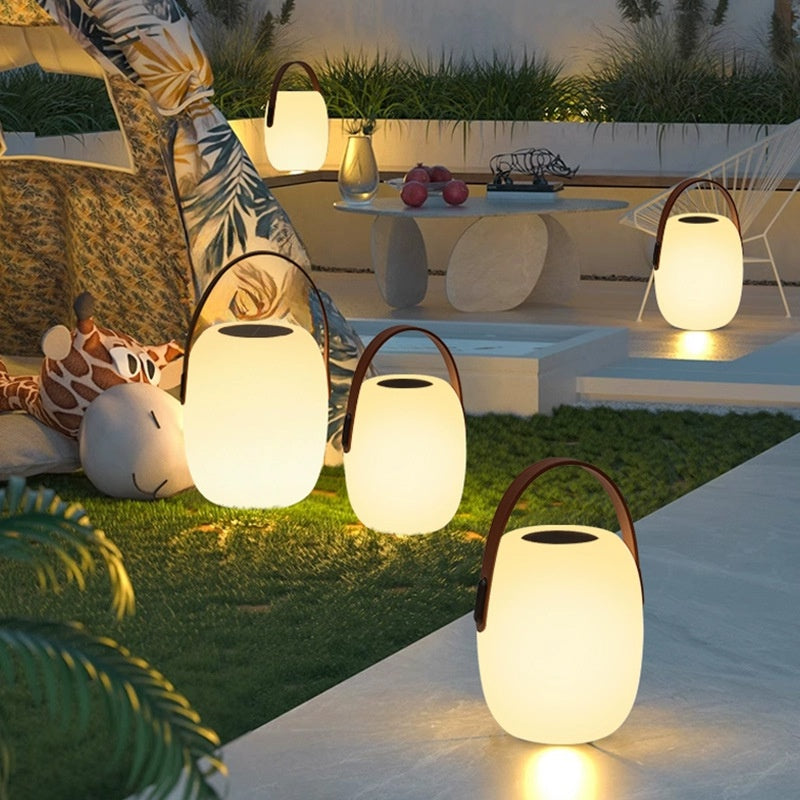 Portable lumière solaire extérieure pour charge