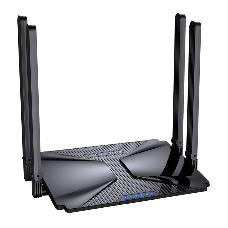AX3000 Double-Band Gigabit Mesh Wi-Fi sans fil 6 Routeur avec 5dBi High-Gain Four-Antenna Des