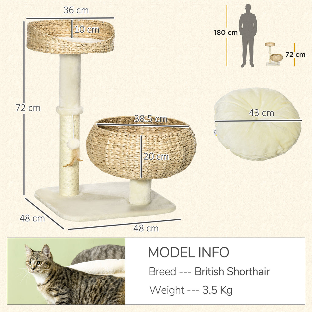 Tour chat arbre chat 72cm
