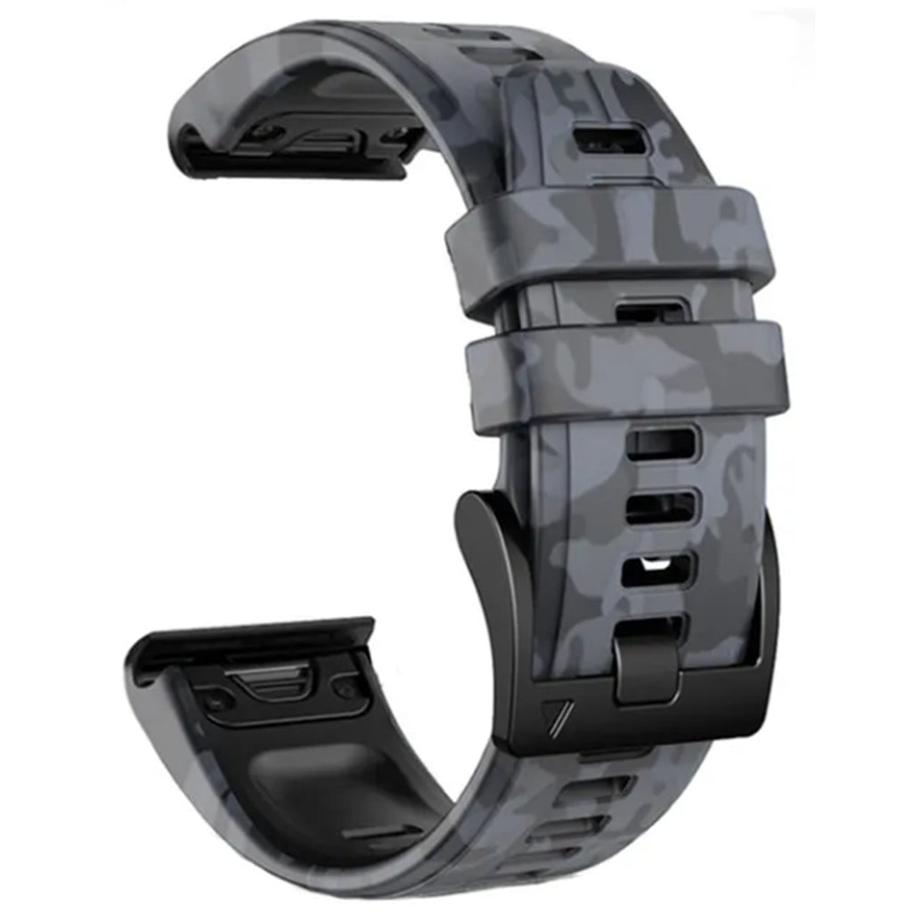 Bracelet en silicone imprimé respirant Camouflage
