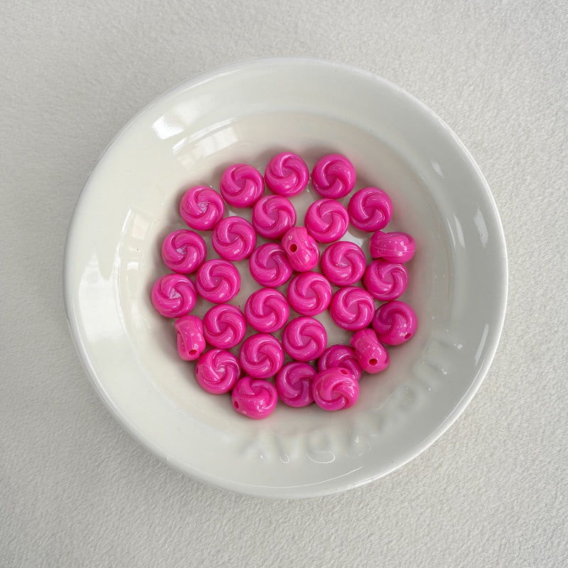 Perles pivotantes en couleur solide PS