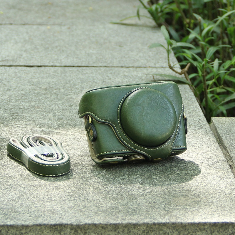 Sac à appareil photo Black Card Protective Leather Case