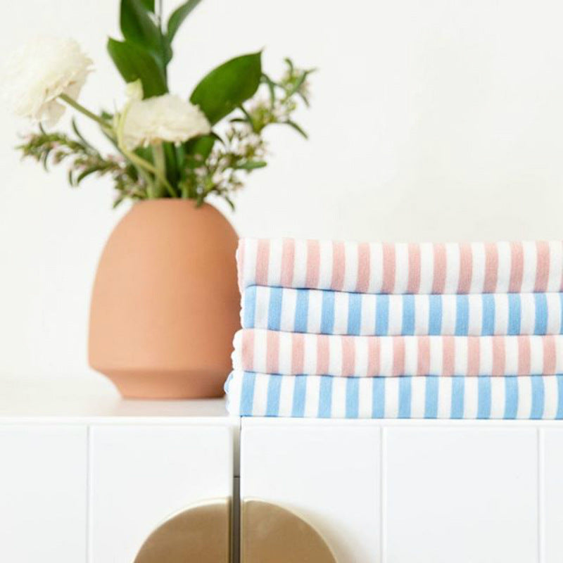 Nouveau-né Rayon Stripe Gro-bag Bonnet 2 pièces