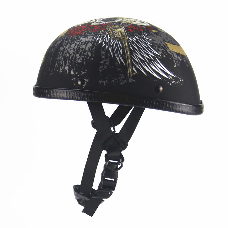 Demi casque américain retro personnalisé