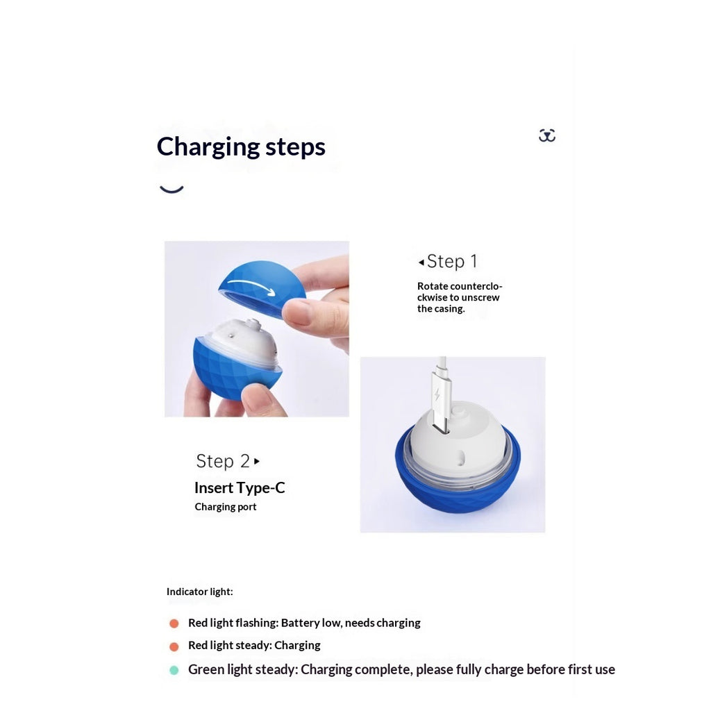 Boule de jouet électrique interactive pour chien gravitationnelle pour self-play