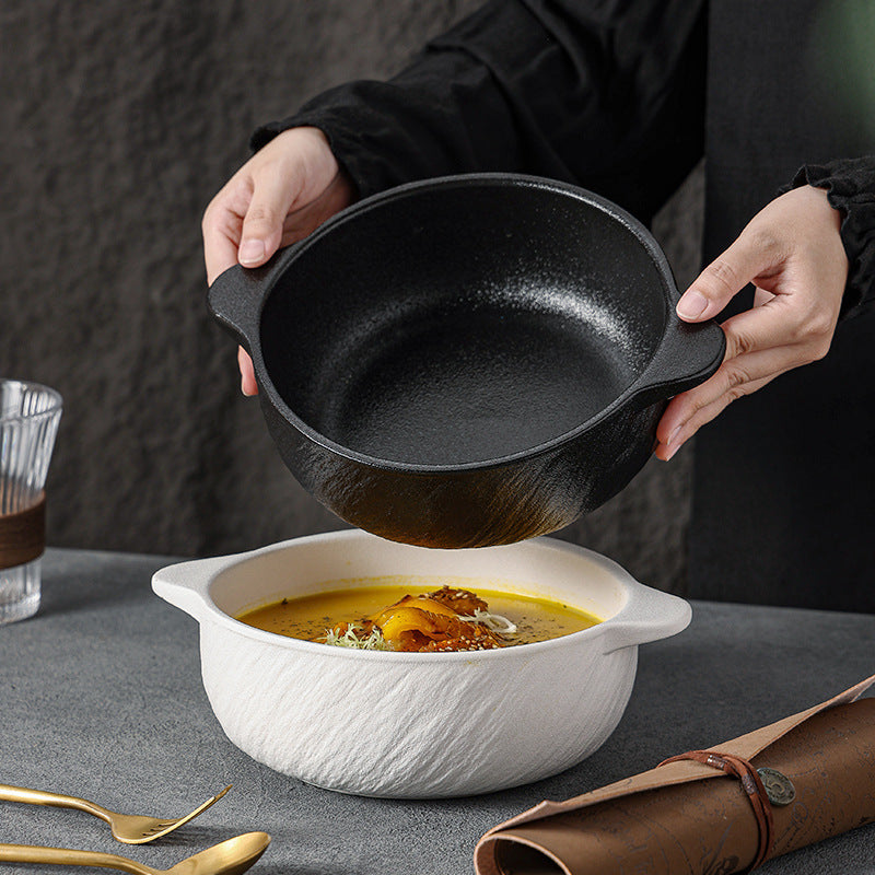 Minimaliste de ménage Binaural Japonais Instant Noodle Bowl