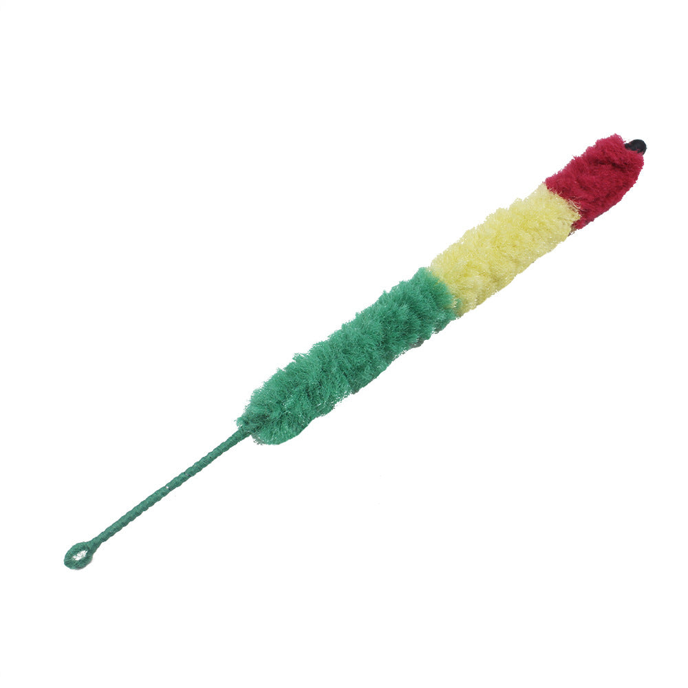 Brosse de nettoyage rouge jaune vert