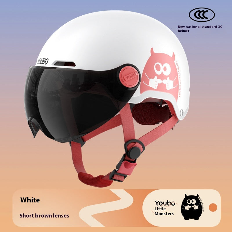 Casque de moto électrique universel quatre saisons du couple
