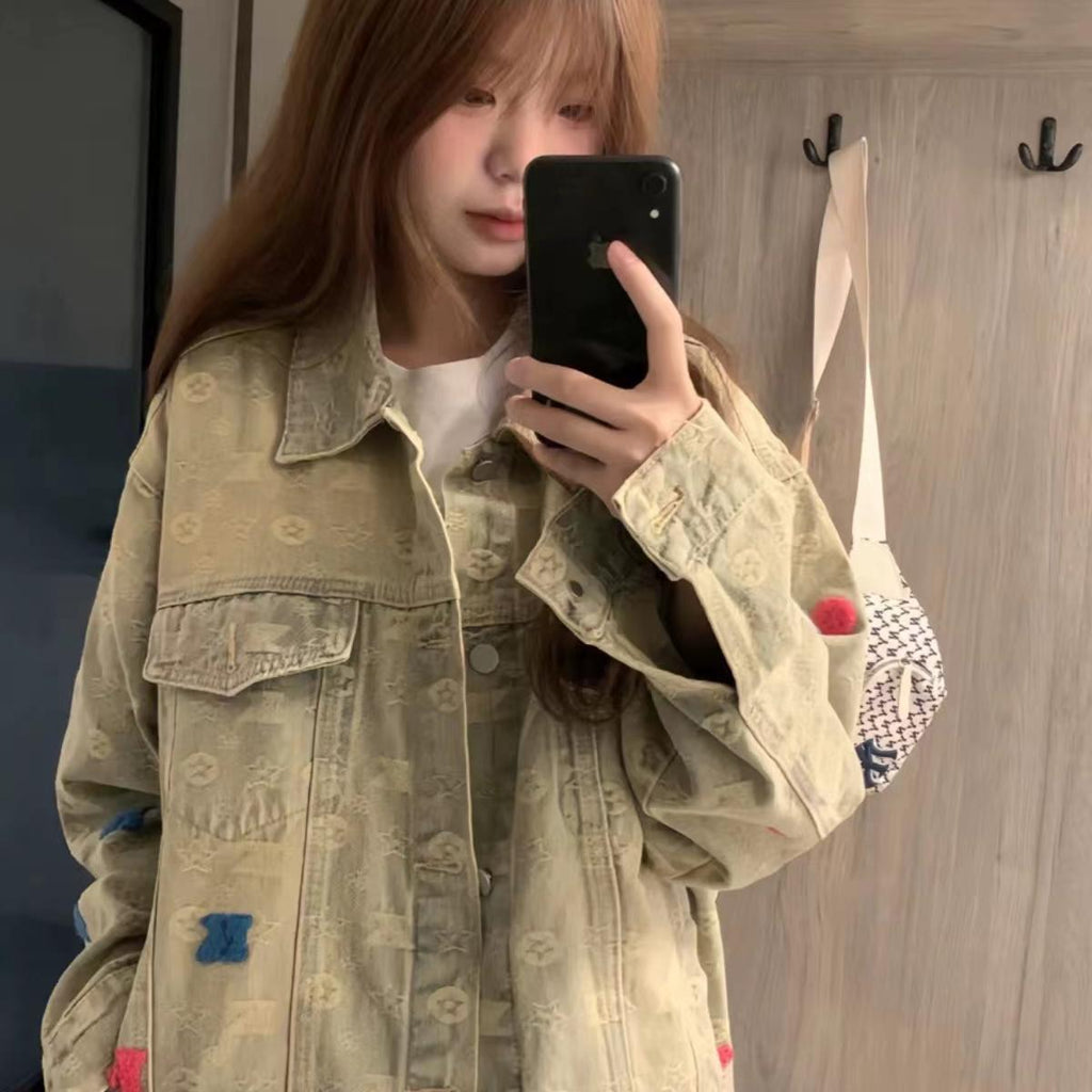 Edgy Et pourtant beau style américain Veste Vintage Top