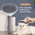 Peigne de chat pour enlever la brosse de grooming de chien en fourrure libre pour Shedding