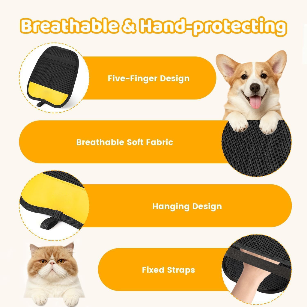 Gants pour chiens et chats