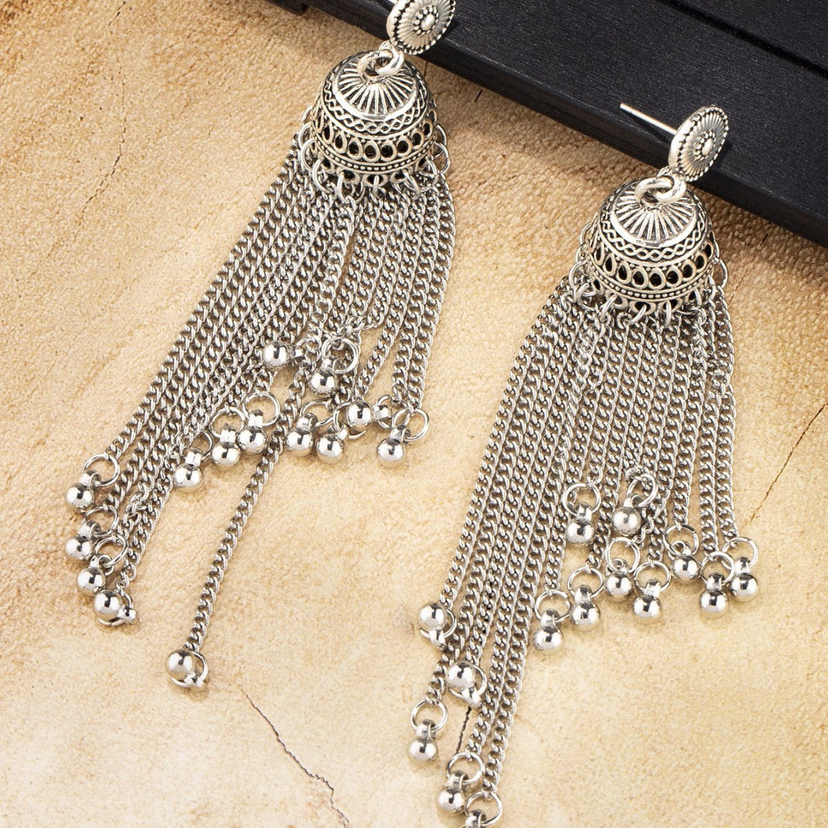 Boucles d'oreilles style exotique Vintage Artistique et Classique