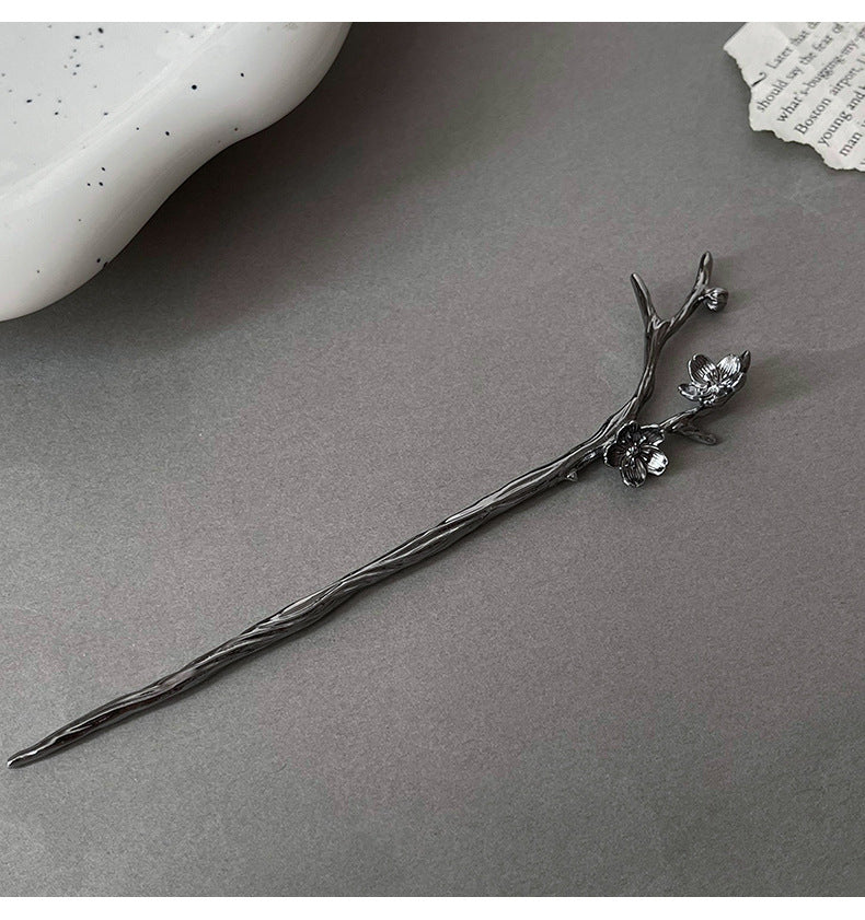 Plum Blossom Metal Hairpin Chinese Flower Special-interest Design Hair Accessoires