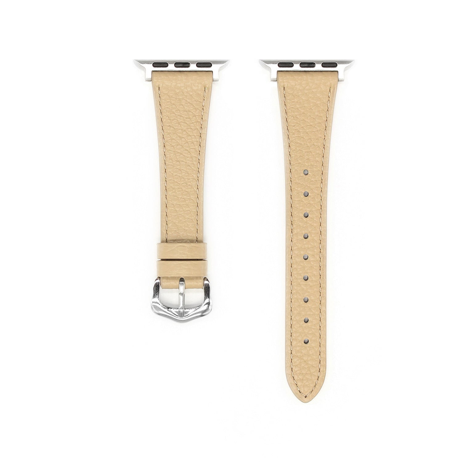 Cowhide Lychee-pattern Petite-waist Watch Strap