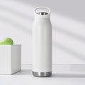 Bouteille d'eau à poignée portable de style américain en acier inoxydable 304 pour usage automobile