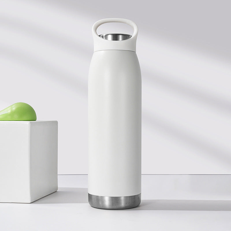 Bouteille d'eau à poignée portable de style américain en acier inoxydable 304 pour usage automobile