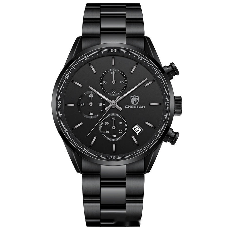 Montre Quartz multifonctionnelle pour hommes Business Leisure