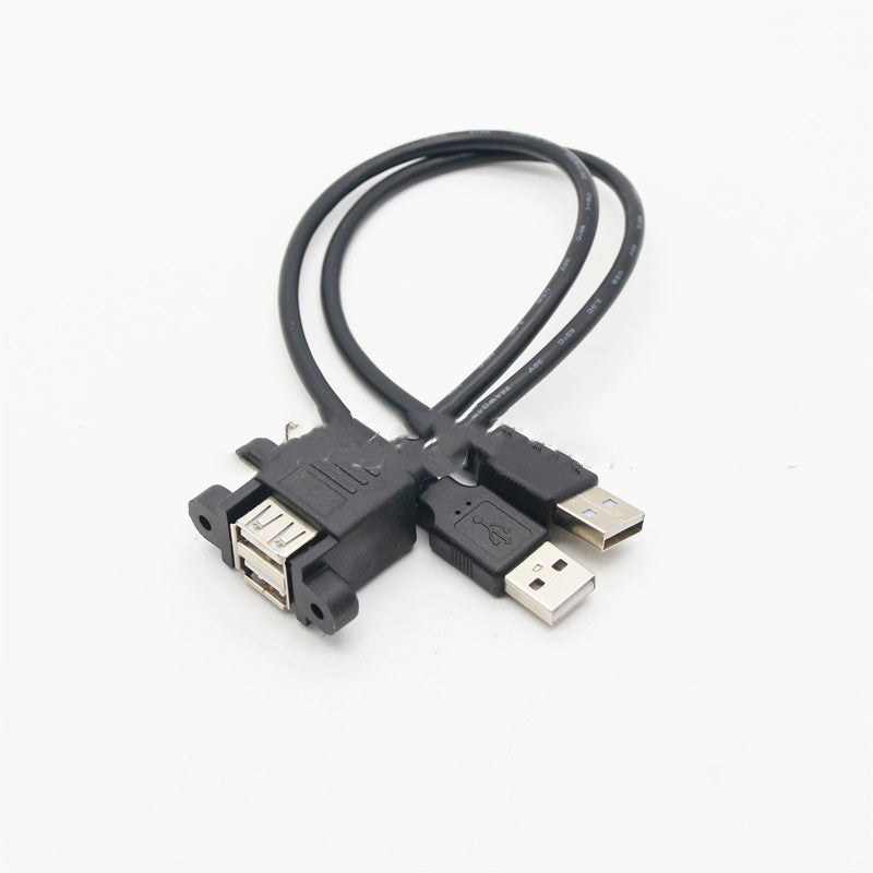 Câble USB 20 Cord d'extension USB double-port