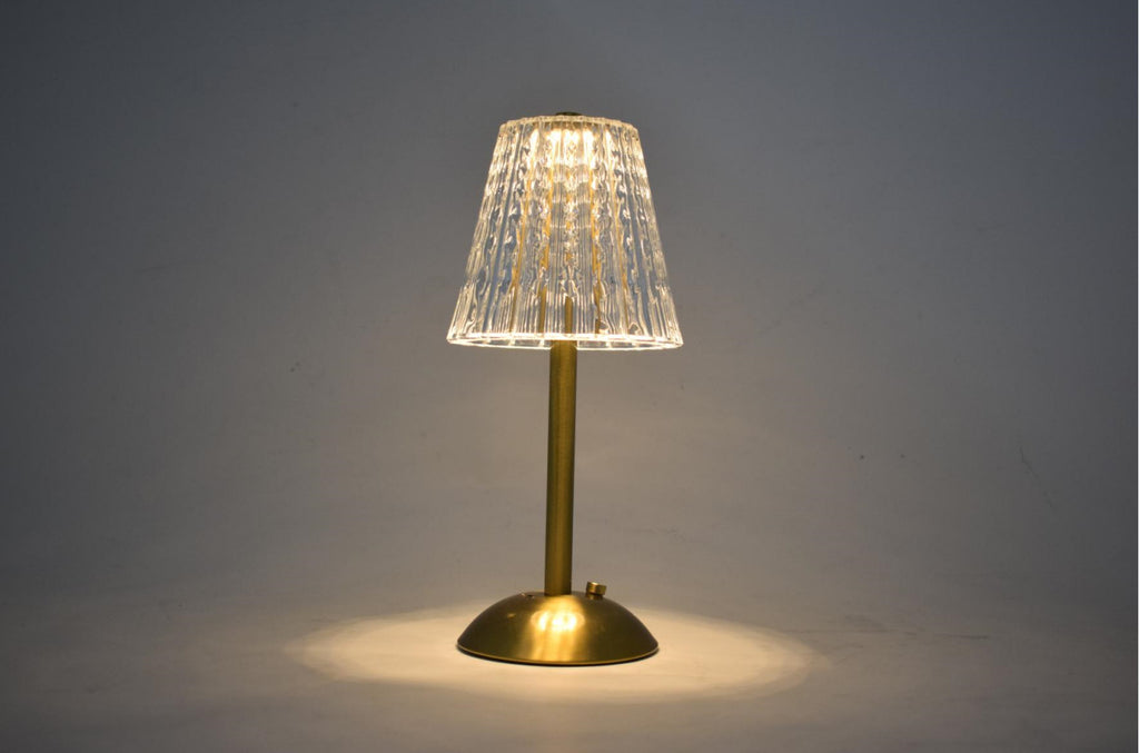 Retro Bedside Table Lamp Touch-Sensitive USB Charging Ambient Light