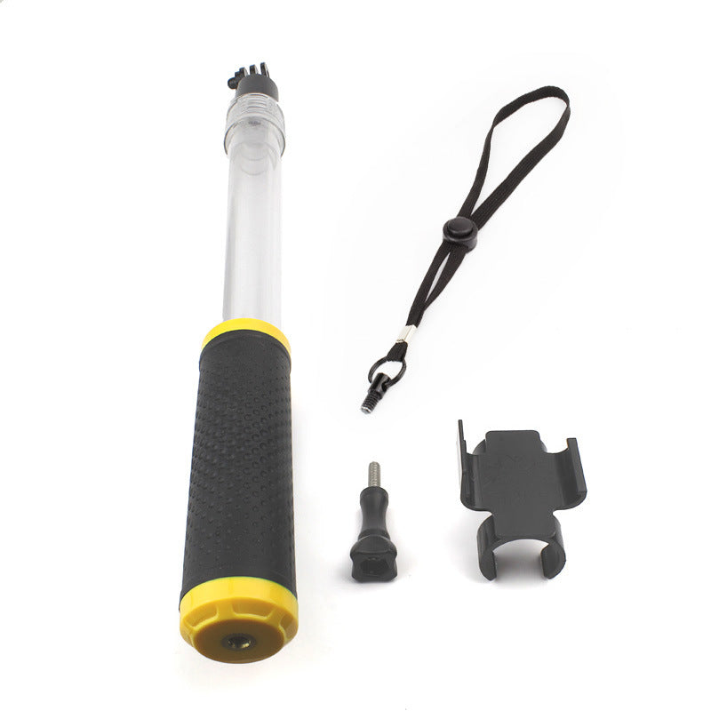 Appareils photo de sport Accessoires Telescopique Transparent Selfie bâton de plongée