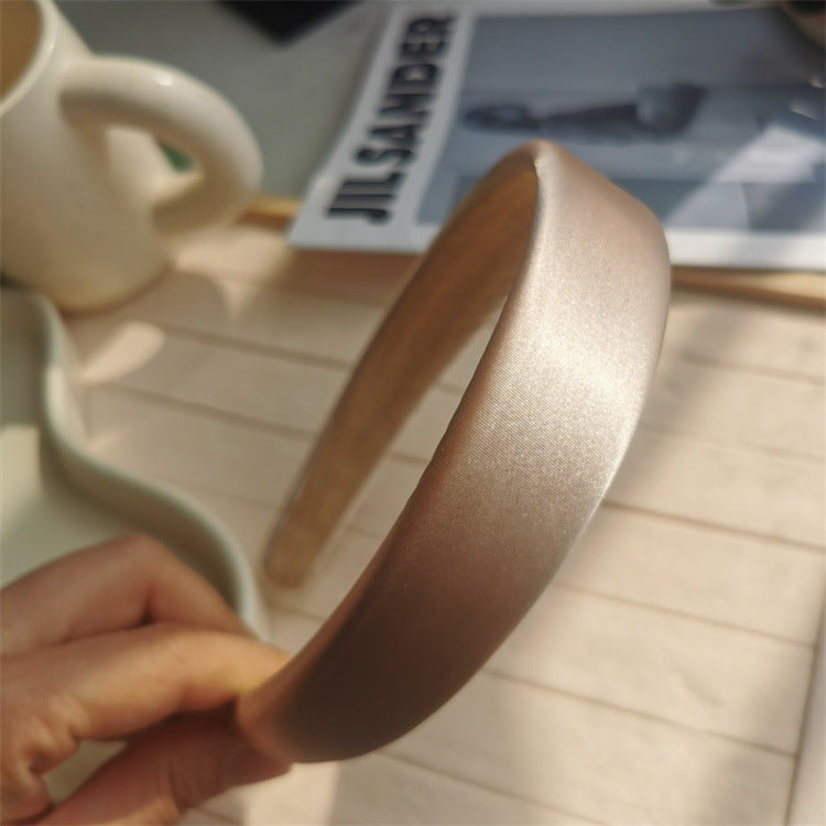 Bandeau en soie satinée polyvalente pour femmes