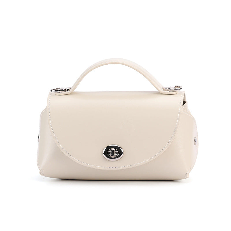 Retro-style Elégant cuir véritable et sac de corps croisé