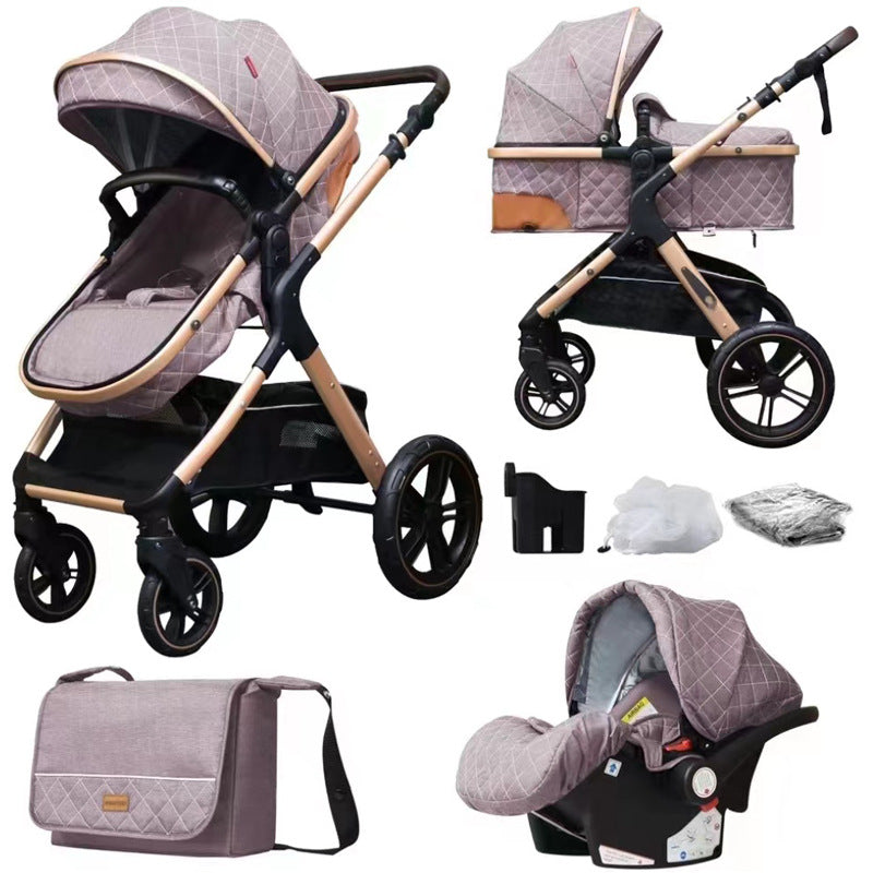 Bébé assise couché léger pliant Panier multifonction