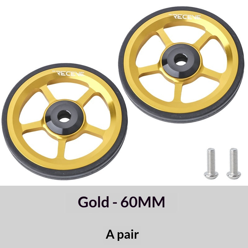 Roue de traction vélo pliante Roue facile à utiliser