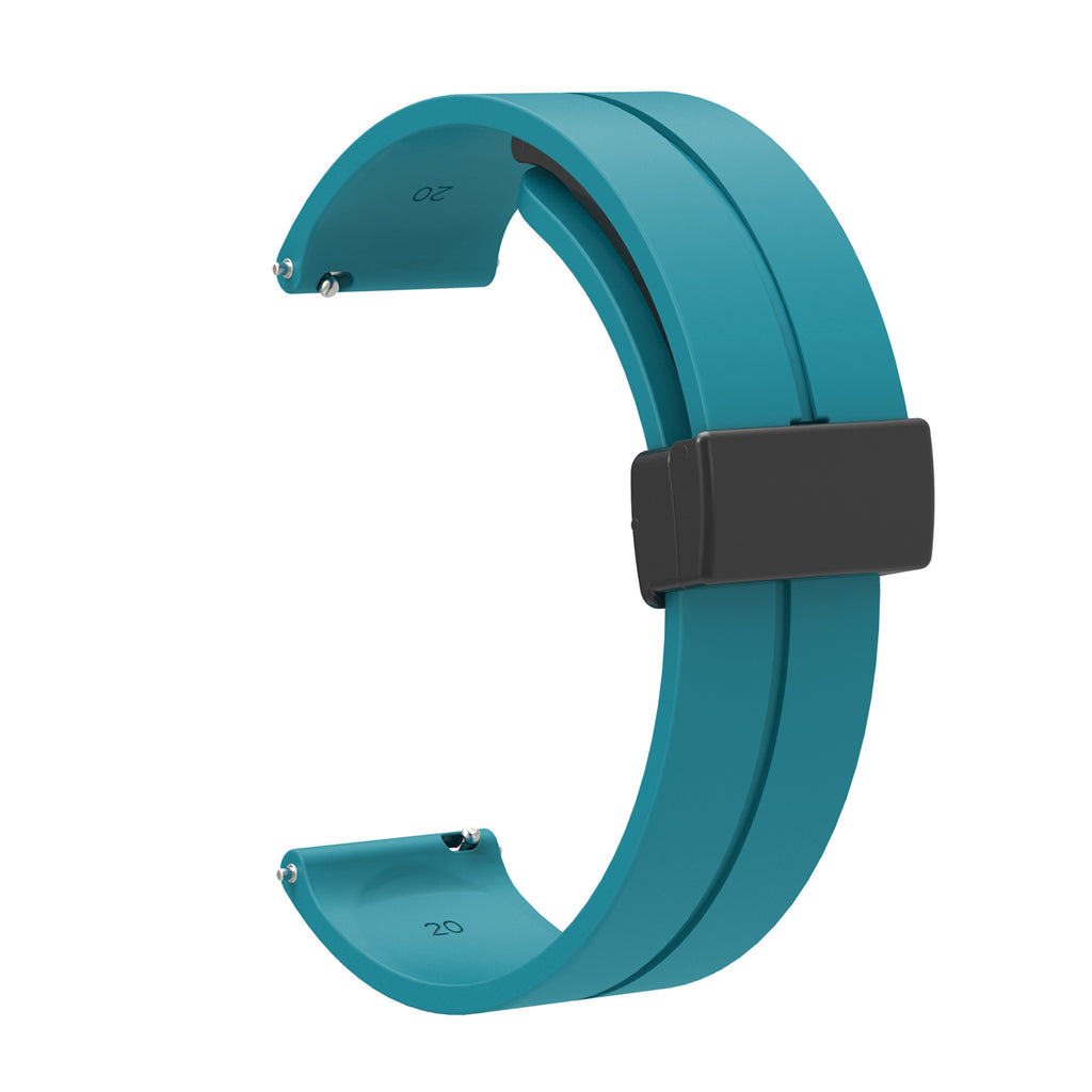 Bracelet magnétique pliant en silicone