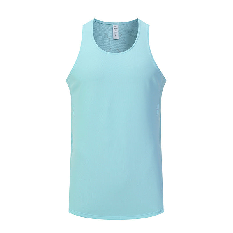 Summer Outdoor Fitness Vest Casual Stretchy Respirant et séchage rapide