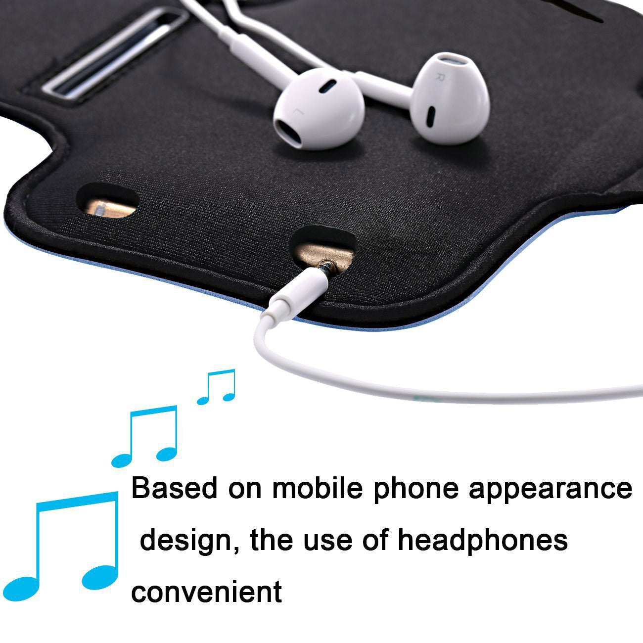 Sports de plein air Téléphone Arm Sac de fitness Running Rangement Arm Pouch Touchscreen Compatible Wris