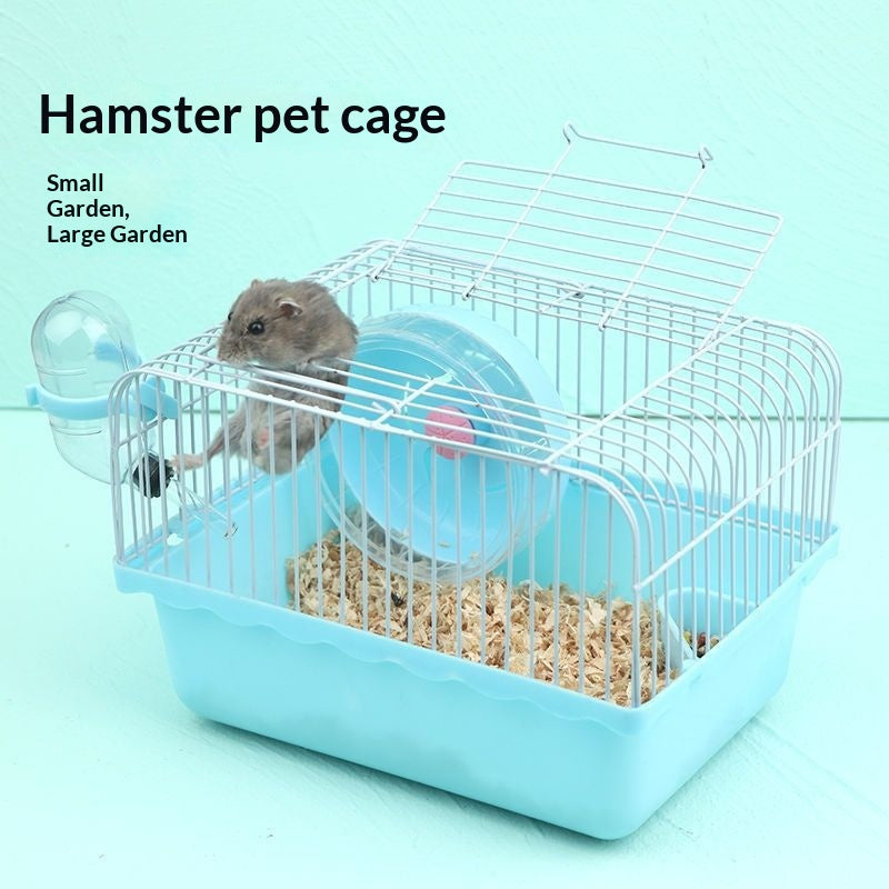 Petit ensemble d'approvisionnement pour animaux de style pastoral comprenant une bouteille d'eau un bol alimentaire et une quille de course