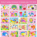 Stickers 3D imprimé créatif pour enfants