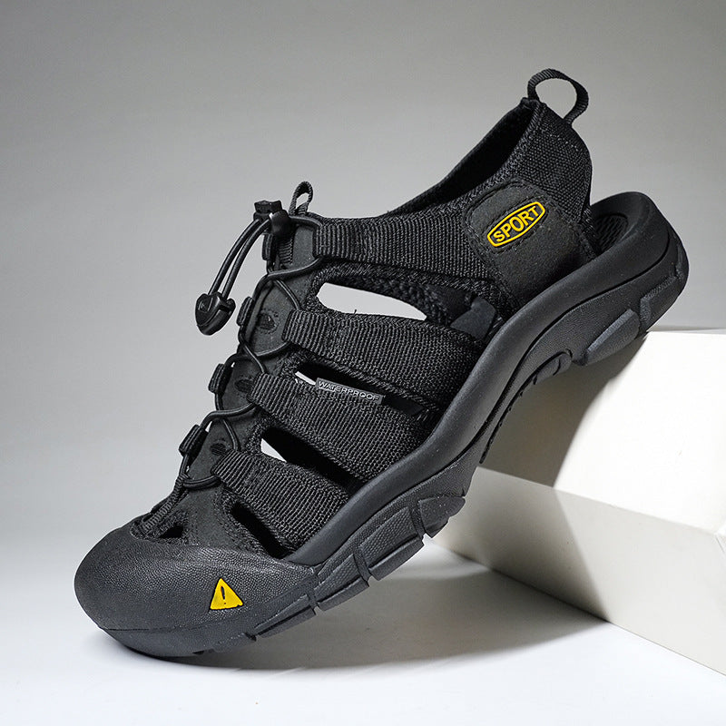 Chaussures décontractées en plein air de taille supérieure pour homme