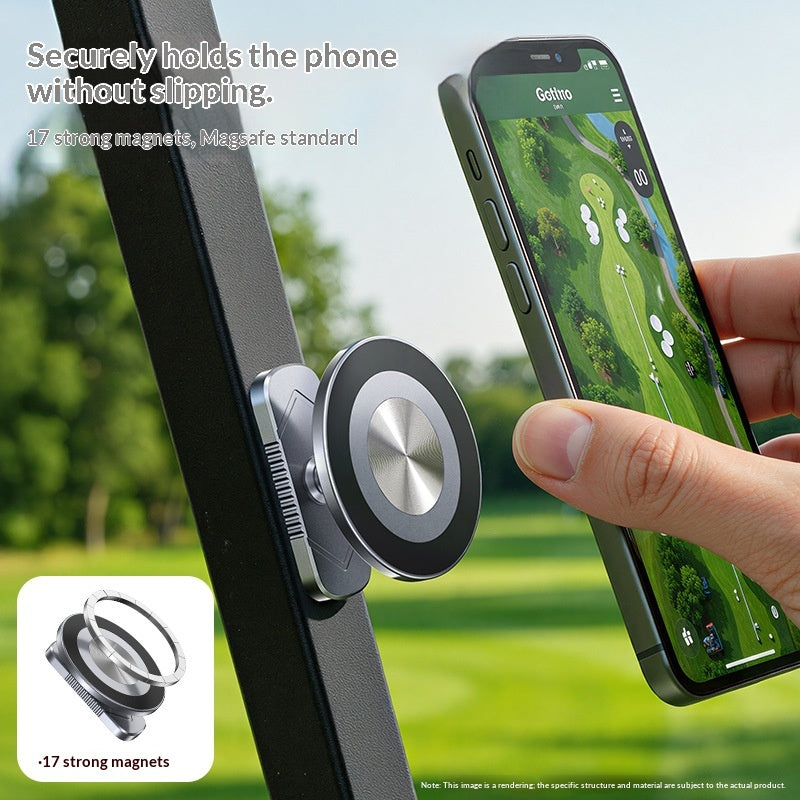 Porte-téléphone à aspiration double face en alliage d'aluminium